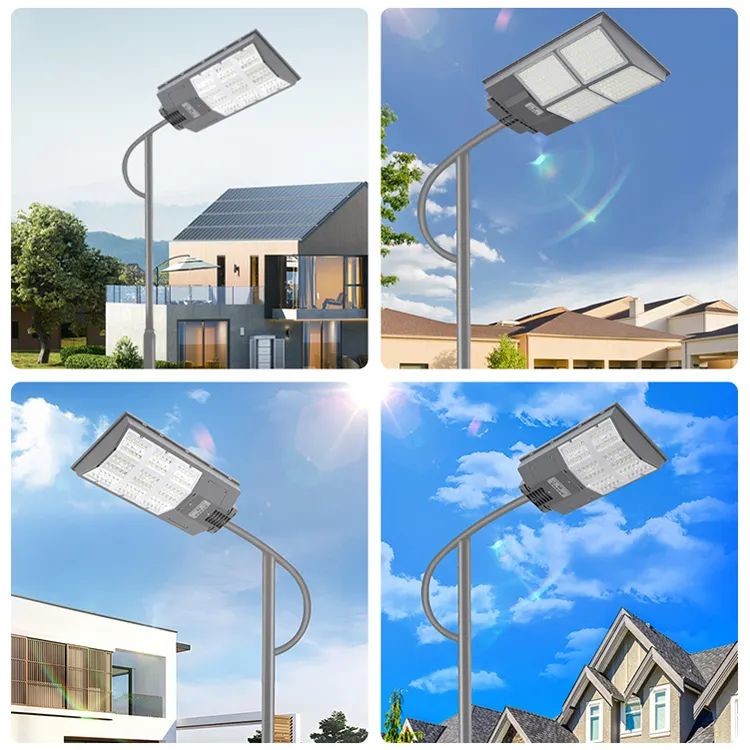 200W Integrated Solar Garden Street Lamp Intelligence Outdoor Street Lights