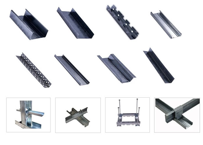 PLC Control High Speed Light Steel Keel Roll Forming Machine