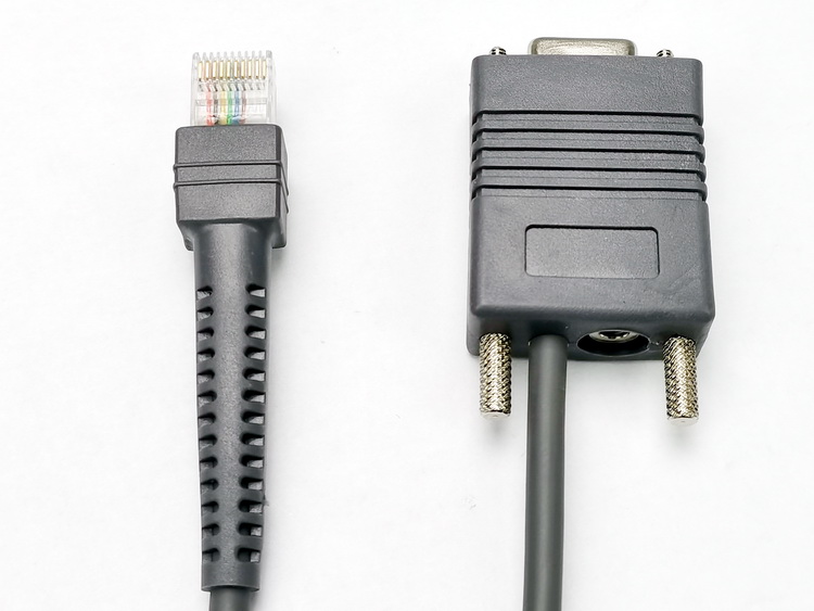 LS2208 Symbol Barcode Scanner Cable USB 2M RS232 to rj45 Sotesin