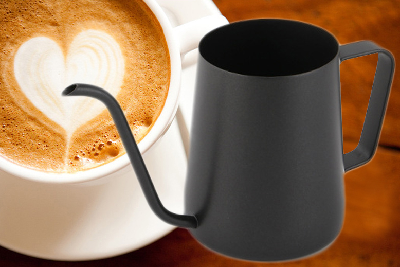 Professional Brewing Kettle Coating Slow Pour Kettle Coffee Customized Size