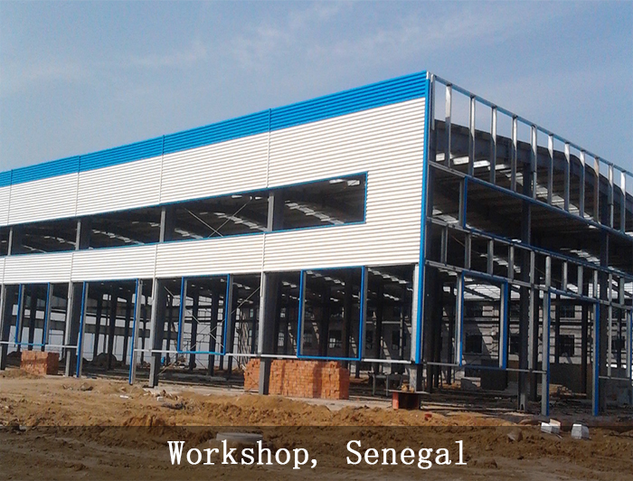 High Rise Hotel Building with Modern Steel Structure Design and Light Metal Building