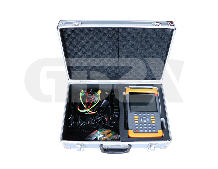 Large LCD Display Power Quality Analyzer 45 - 55Hz Frequency Range With USB Connector