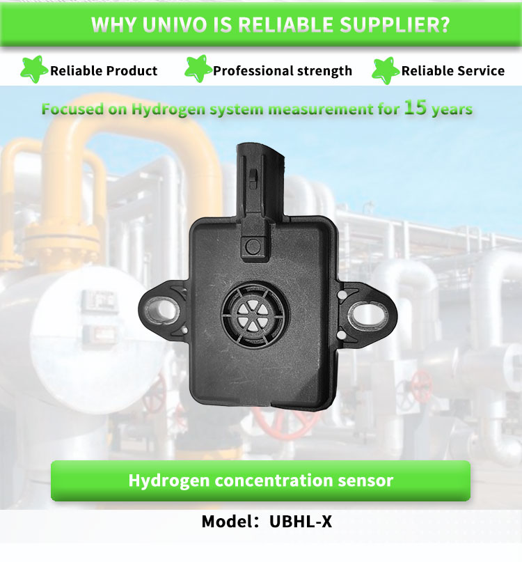 UNIVO UBHL-X Sensor for Hydrogen Cylinder Refueling Station Concentration Monitoring