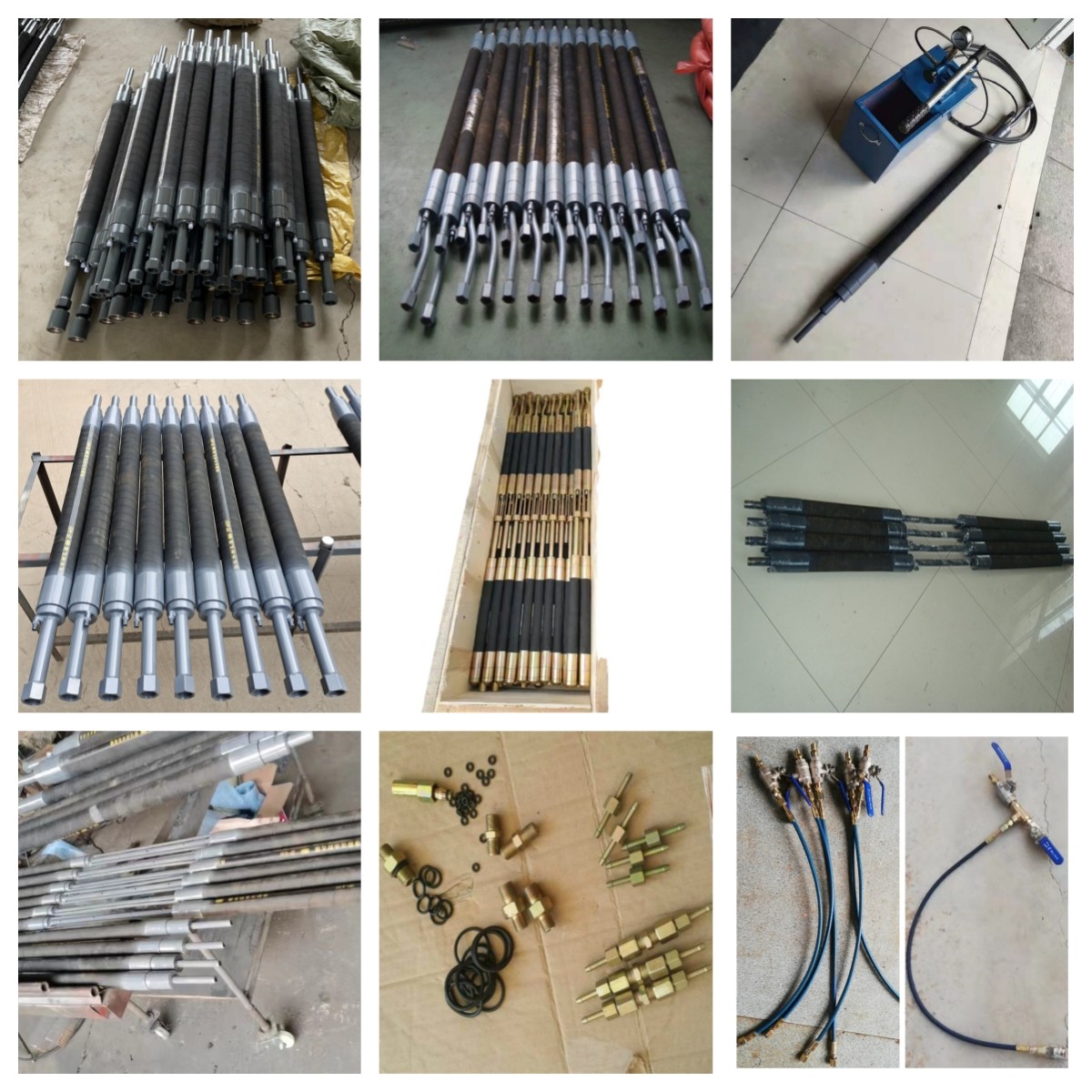 inflatable rubber hose for borehole packer