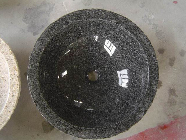 G654 Dark Grey Granite Paving Tile Flamed Paving Stone Customized Dimension