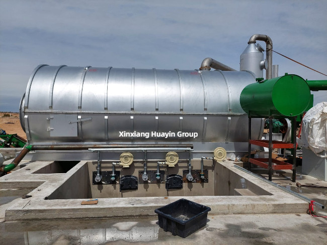 Energy Efficient 8T Rubber Pyrolysis Machine Tyre Recycling Plant To Diesel