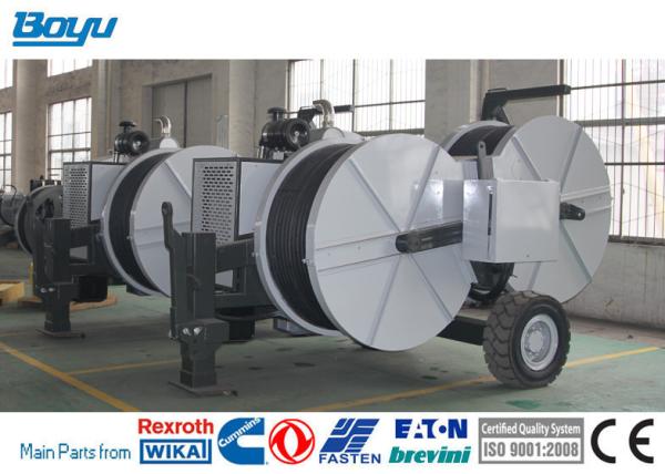 Tension Stringing Equipment TY2x70 2x70kN Hydraulic Cable Tensioner Diesel 77kw