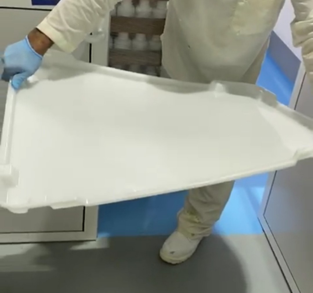 Pp Abs Flat Bottom Ppe Ce Plastic Drying Trays 5cm In Capsule Drying