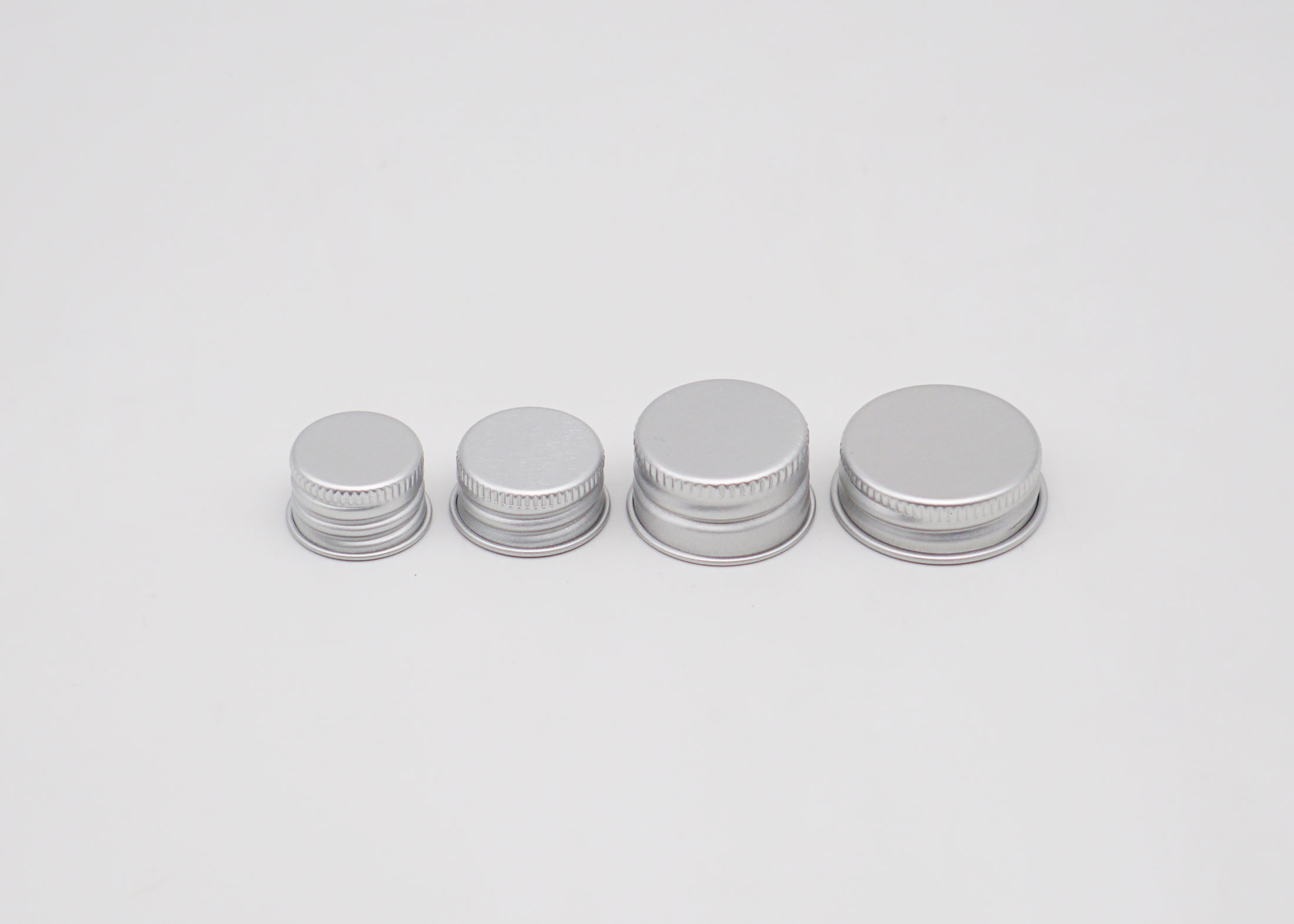 18mm 20mm Aluminum Tamper Evident Screw Cap Screw Thread Aluminum Pilfer Proof Cap