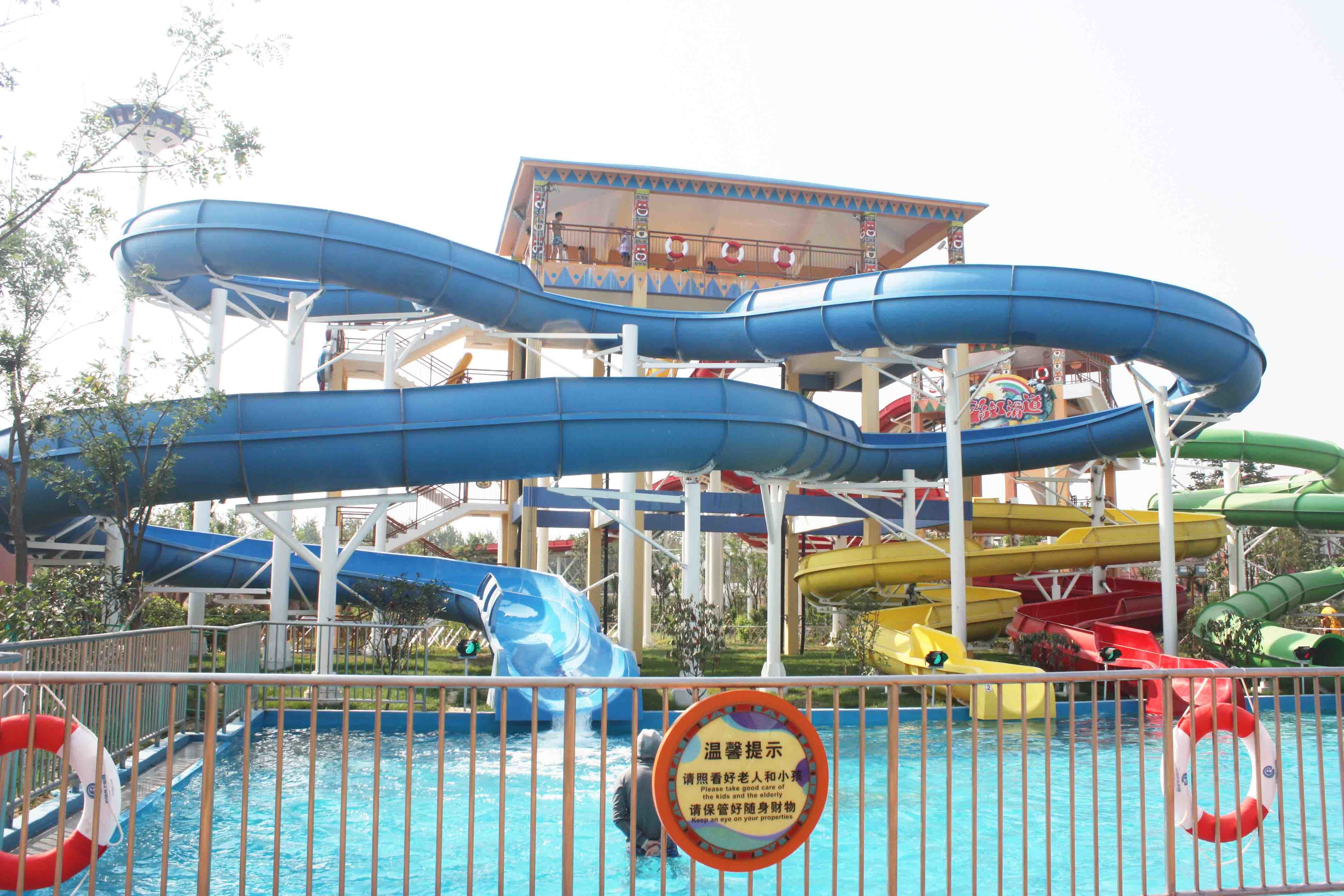 Water Park Custom Water Slides Local Giant Hotel For Vacation