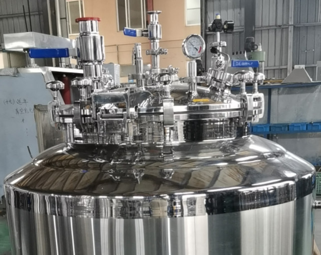 Easy Clean Stainless Steel Softgel Medicine Storage Tanks Mirror Polishing