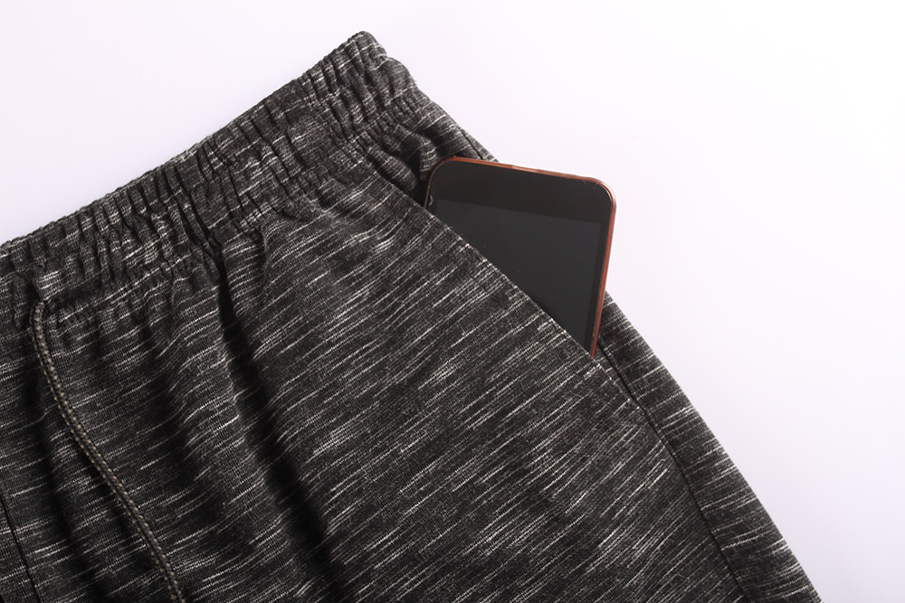 3 Colors 60% Cotton 40% Polyester Casual Knit Board Shorts For Men