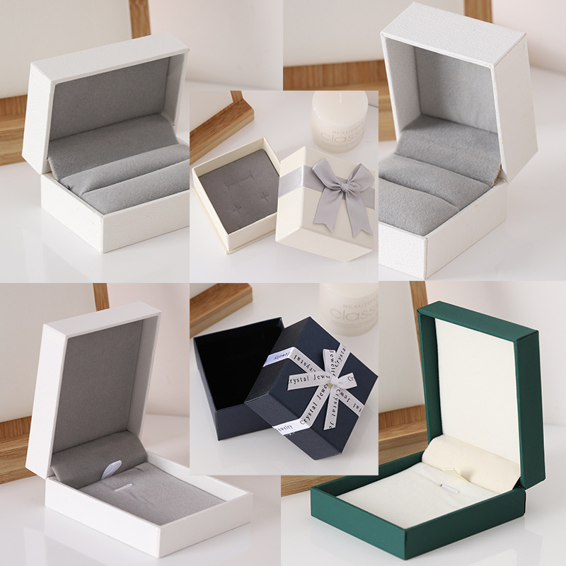 Paperboard Custom Luxury Drawer Paper Jewelry Set Shipping Boxes Packaging with Logo