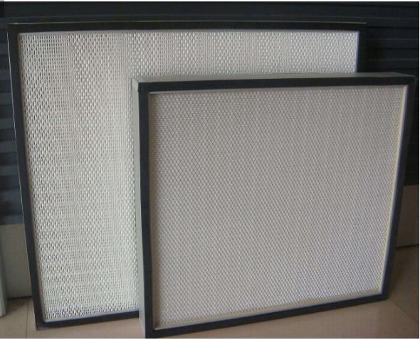 Easy Installation High Capacity Hepa Filter Thin Thickness Minimum 25mm For