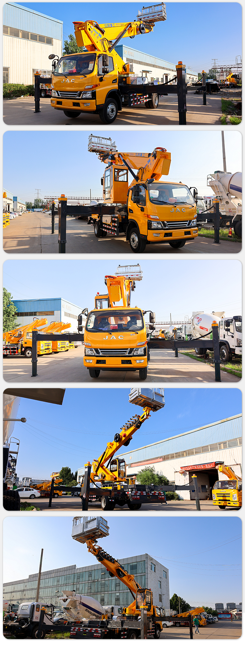 Lower Price 36m Man Lift lifting bucket type Articulating arm lift platform