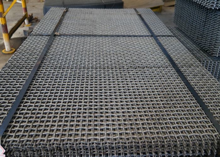 High Hardness Quarry Mesh Wear Resistance Mn Steel Wire