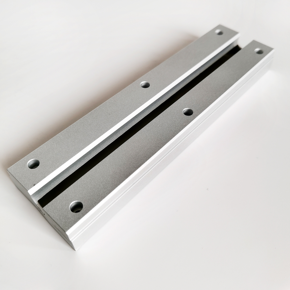 Sandblasting Aluminum CNC Milling Parts Silver Anodized Durable