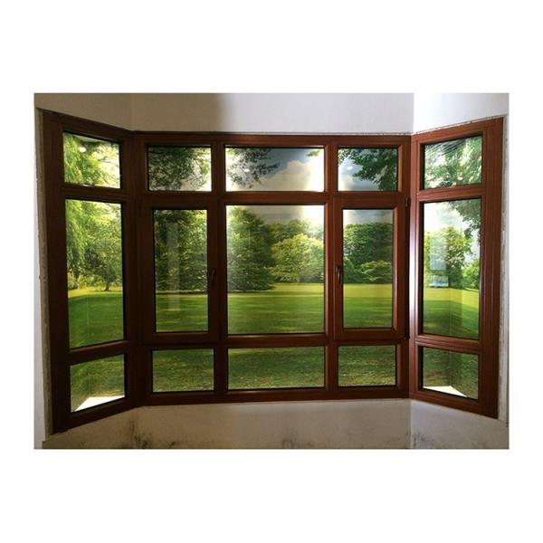 High Quality Luxury Bay Balcony Aluminum Inward Opening French Windows Casement