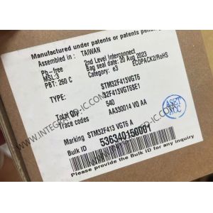  Microcontroller MCU STM32F413VGT6 1MB FLASH 100LQFP Microcontrollers IC Manufactures