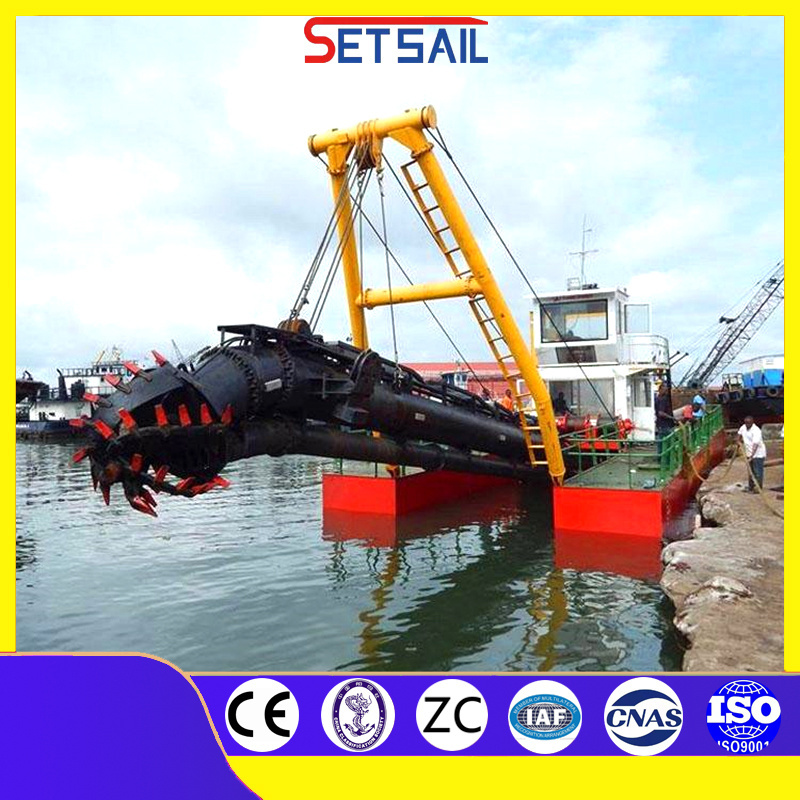 Hydraulic Control 6 Inch Cutter Suction Dredger with Spud