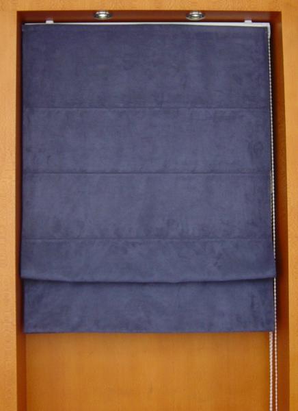 100% polyester fabric roman shades for windows with aluminum headrail and pvc