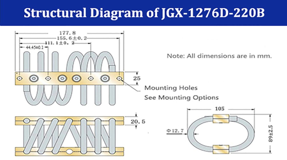Generator Wire Rope Vibration Isolator Vibration Mount