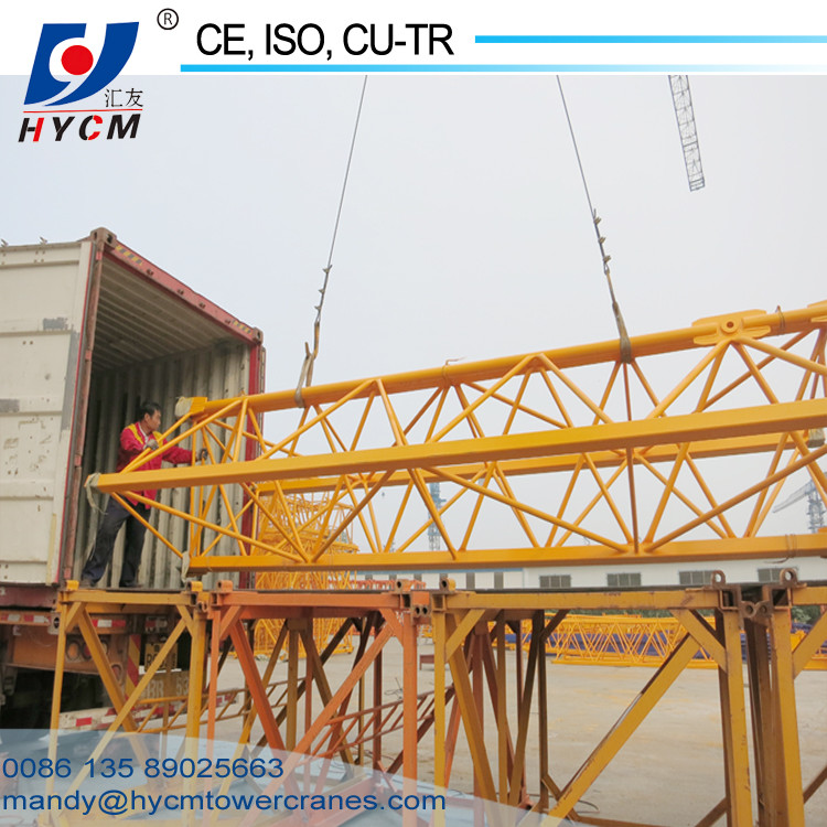 50m Jib Length 5ton Tower Crane QTZ5010 SERIALS Topkit Tower Crane for Sale