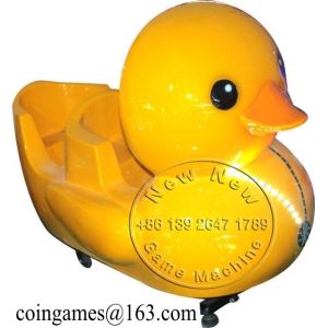China Amusement Park Yellow Duck Coin Operated Kiddie Rides on sale