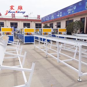 Temperature Control Plastic Profile Production Line High Automation Easy Operate Plastic Profile Production Line