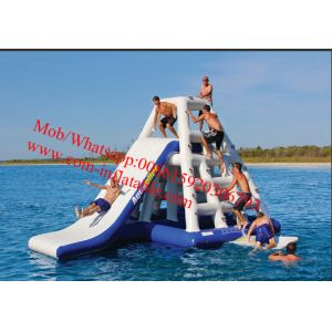  giant inflatable water floating slides, inflatable water park Manufactures