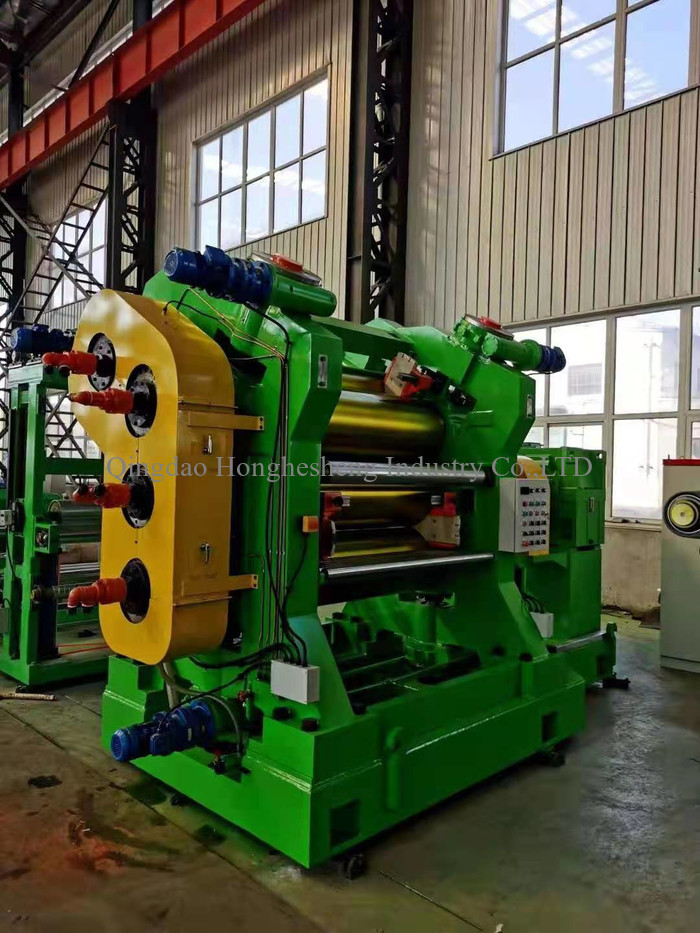 400x1400mm 4 Roll PVC Calender Machine Four Roll Rubber Calender ISO9001