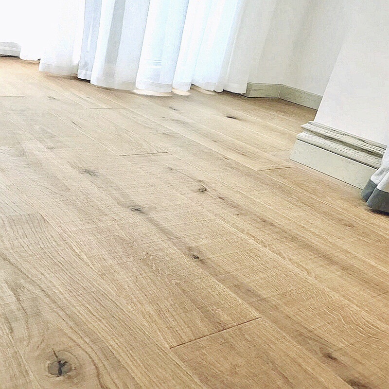 Living Room Engineered Wood Flooring Plank With Art Parquet Design