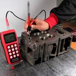 Economic Type Ultrasonic Hardness Tester With Two Ordinary AA Batterie Power