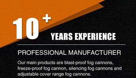 Dust Suppression Mobile Trolley Fog Cannon Sprayer Multifunctional
