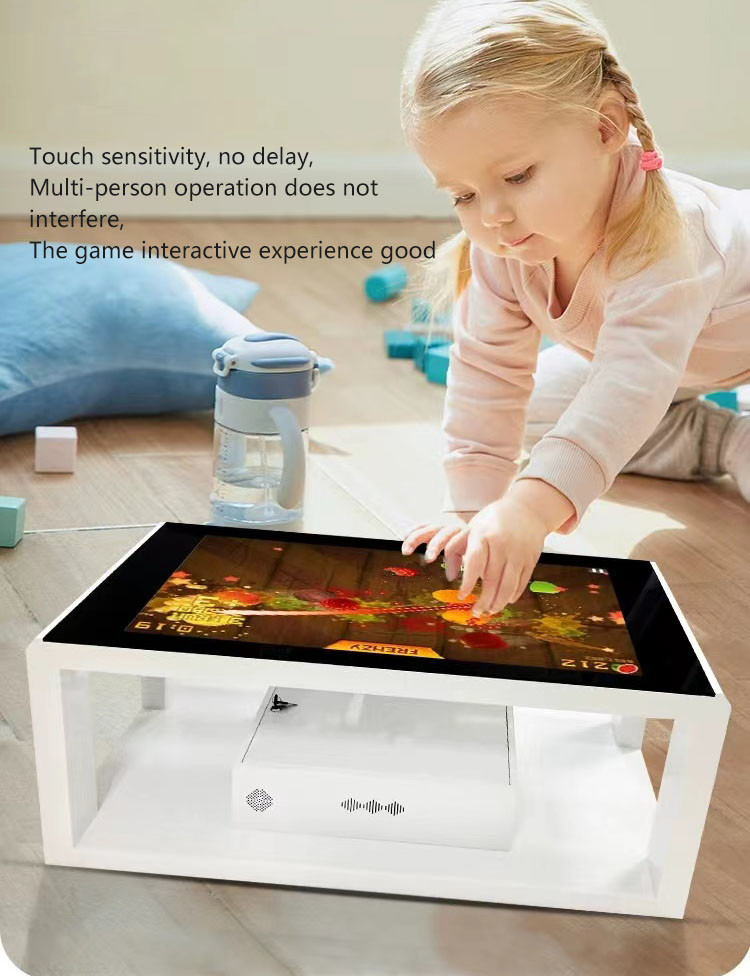 High Brightness 43inch Android Smart Table Touch Screen Panel With RK3288 CPU 16 9 W H Aspect Ratio