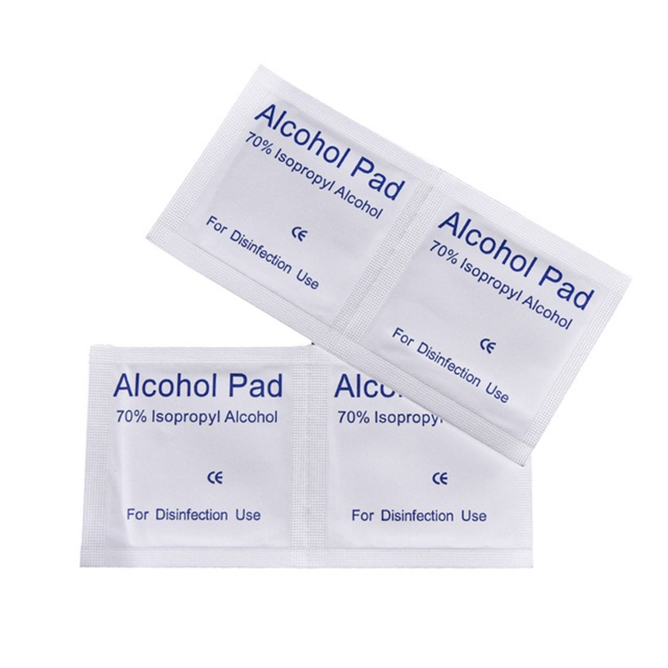 AntiBacterial 75% Alcohol Wet Wipes Disposable Non Woven CE / ISO Certificate