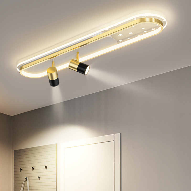 Aisle Corridor Strip Ceiling Lights Simple Modern Foyer Porch Entry Balcony Luxury Ceiling Light(WH-MA-292)