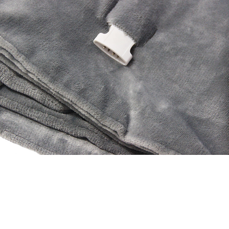 Winter King Size Heated Blanket , Double Sided Flannel Heating Blanket
