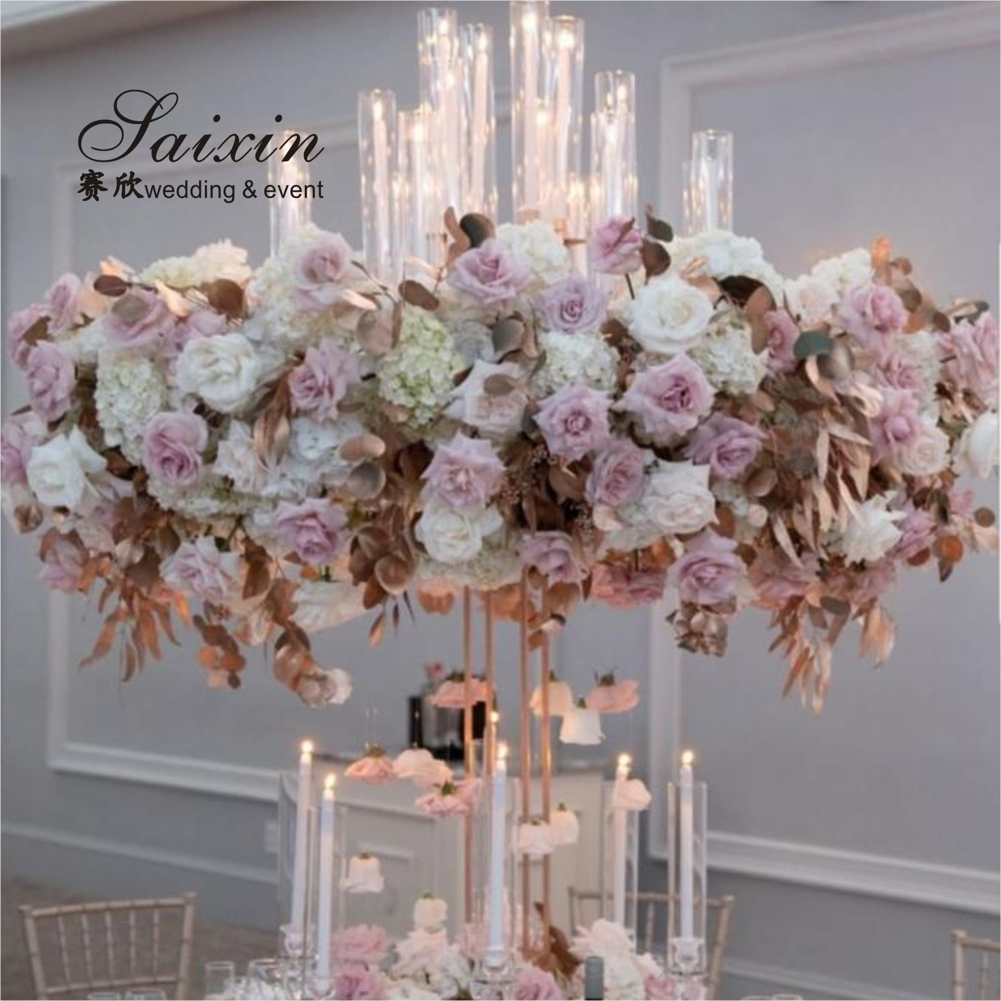 Crystal Votive Tealight Candle Holder Candlestick Wedding Home Table Decor