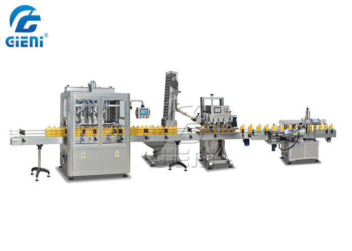 Servo Household Product Filling Machine 200ML Bleach Filling Machine PLC Control