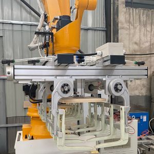 Paper Box Robotic Arm Palletizer Muddy Powder Palletizing Robot