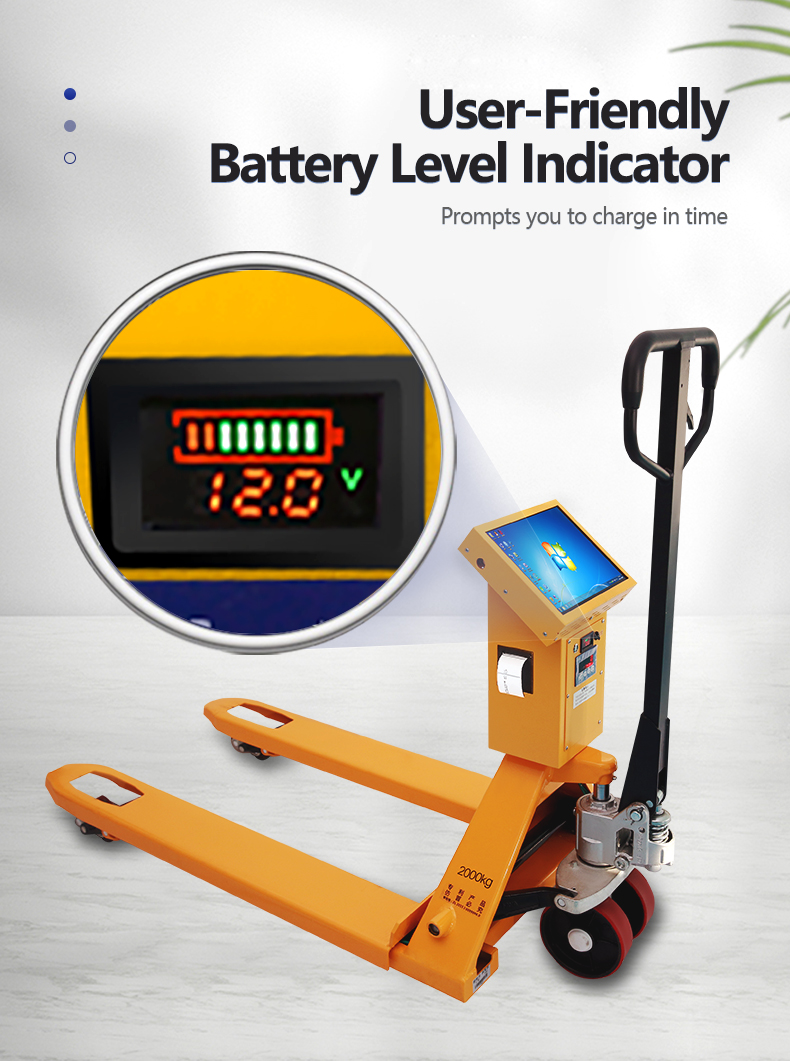 Leading of SOHE Smart Windows Forklift Scales with Tray Scale Entry and Exit System