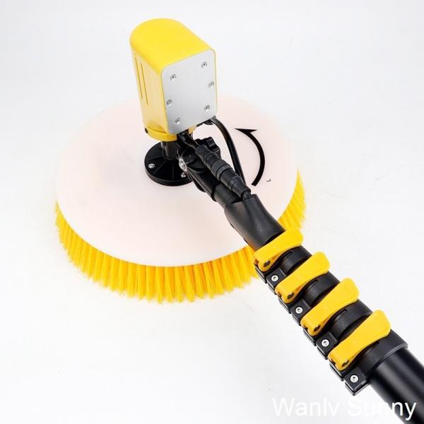 Electric Rotary Cleaning Brush for Cold Water Cleaning Process in Building