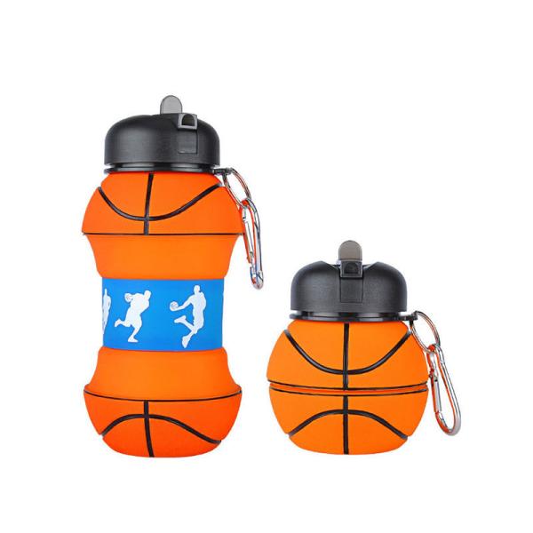 Silicone Collapsible Water Bottles Pop Its Water Bottle For Toddlers Camping Cup