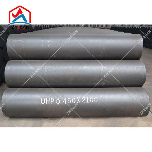 Small Thermal Expansion Coefficient Uhp Graphite Electrode Anti Cracking Anti
