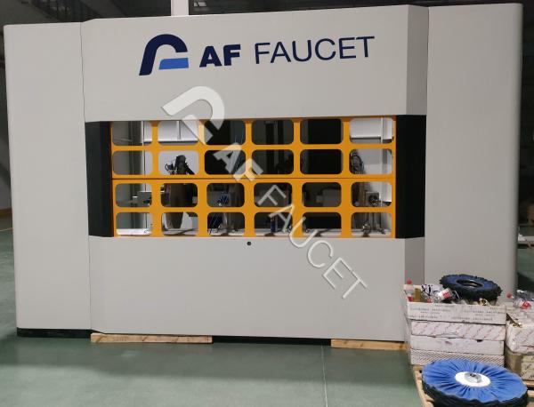 RTAF-AP04AZ-Zinc Alloy Sanitaryware Polishing Machine, 4-spindles mop wheels