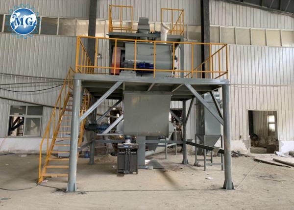 Customized Color Dry Mix Mortar Production Line / Durable Dry Mortar Mixer