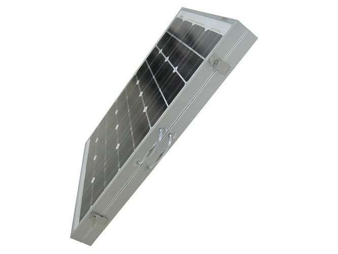 Eco - Friendly Folding Solar Panels Monocrystalline Cells Efficient Sunlight Absorber