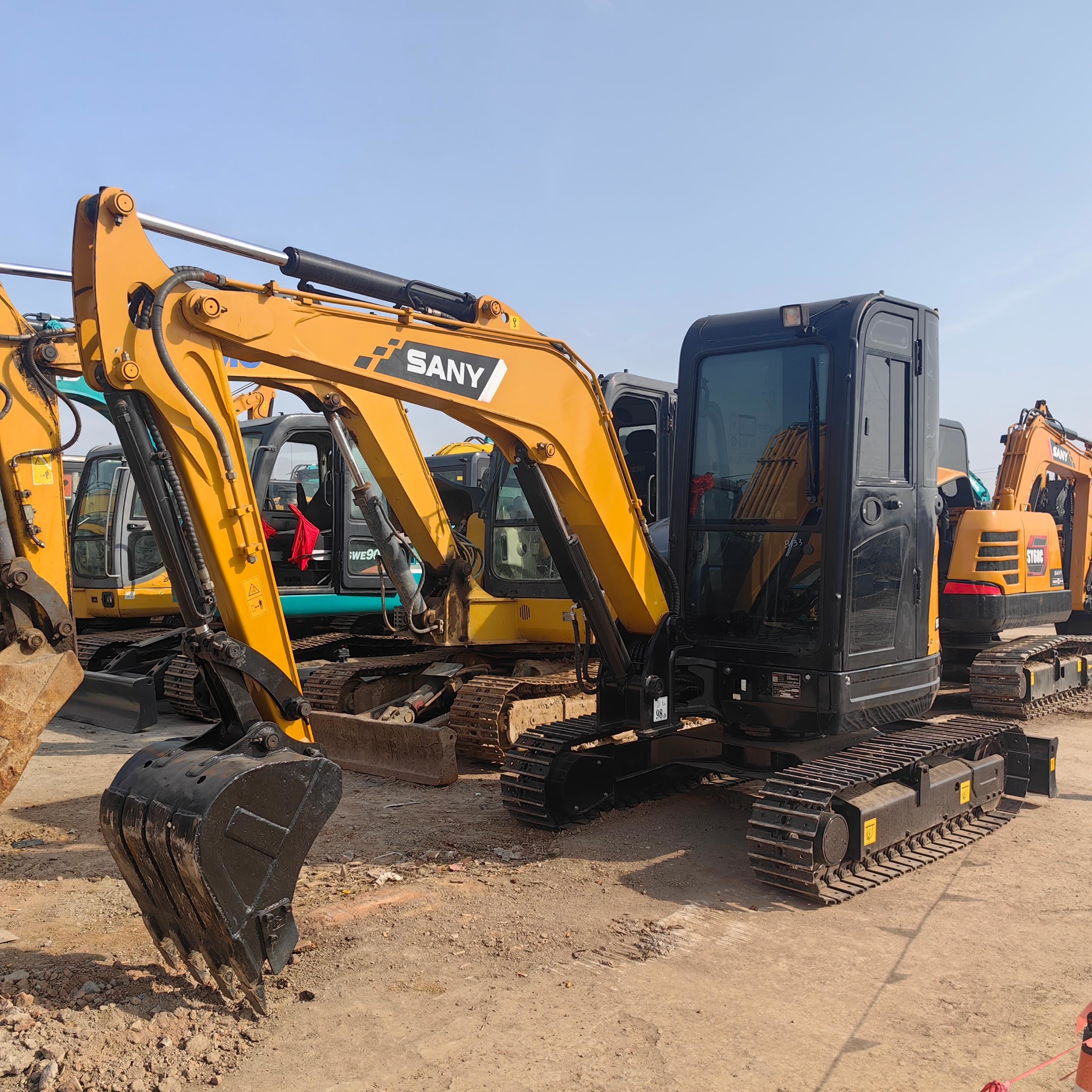 Original Brand Used Sany 35U Mini Crawler Excavator 0.12m³ Bucket Capacity