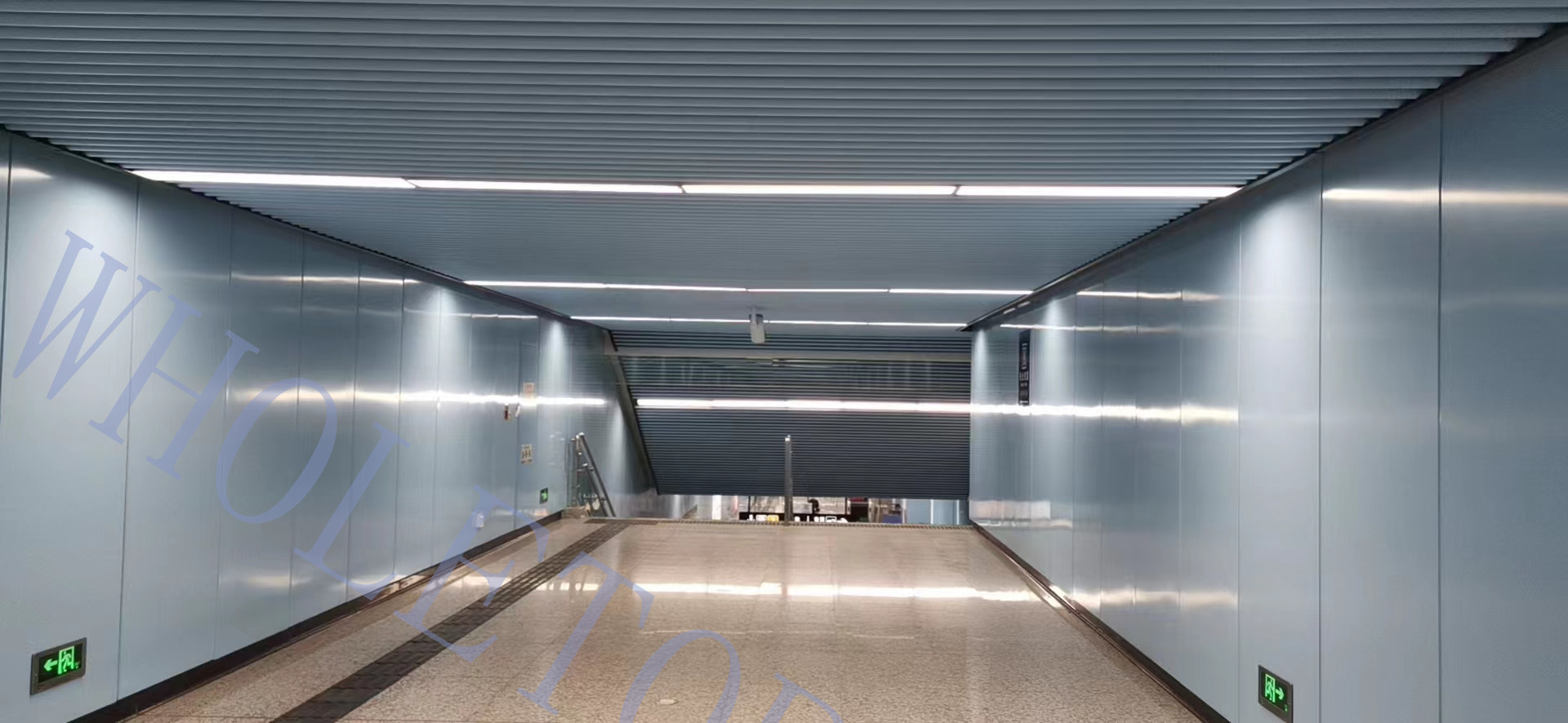 ISO 9001 5002 Alloy Ceramic Coated Aluminum Panel For Intercity Track